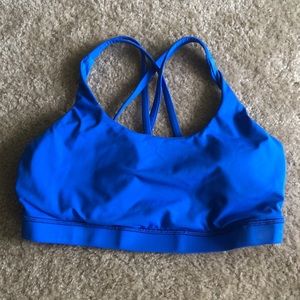Lululemon blue sports bra size 12